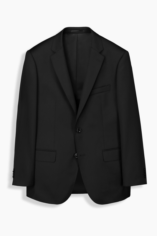 Jam Saxon Regular Fit Siyah Yün Takım Elbise - SARAR PREMIUM