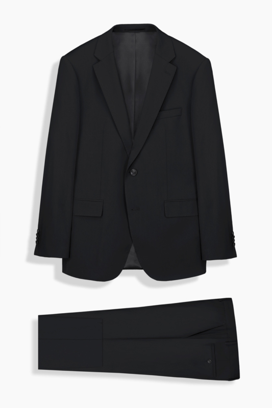 Jam Saxon Siyah Regular Fit Takım Elbise - SARAR