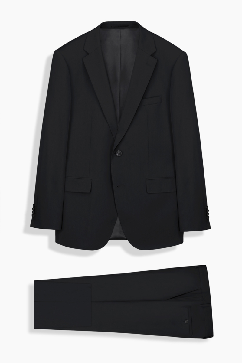 Jam Saxon Siyah Regular Fit Takım Elbise - 1