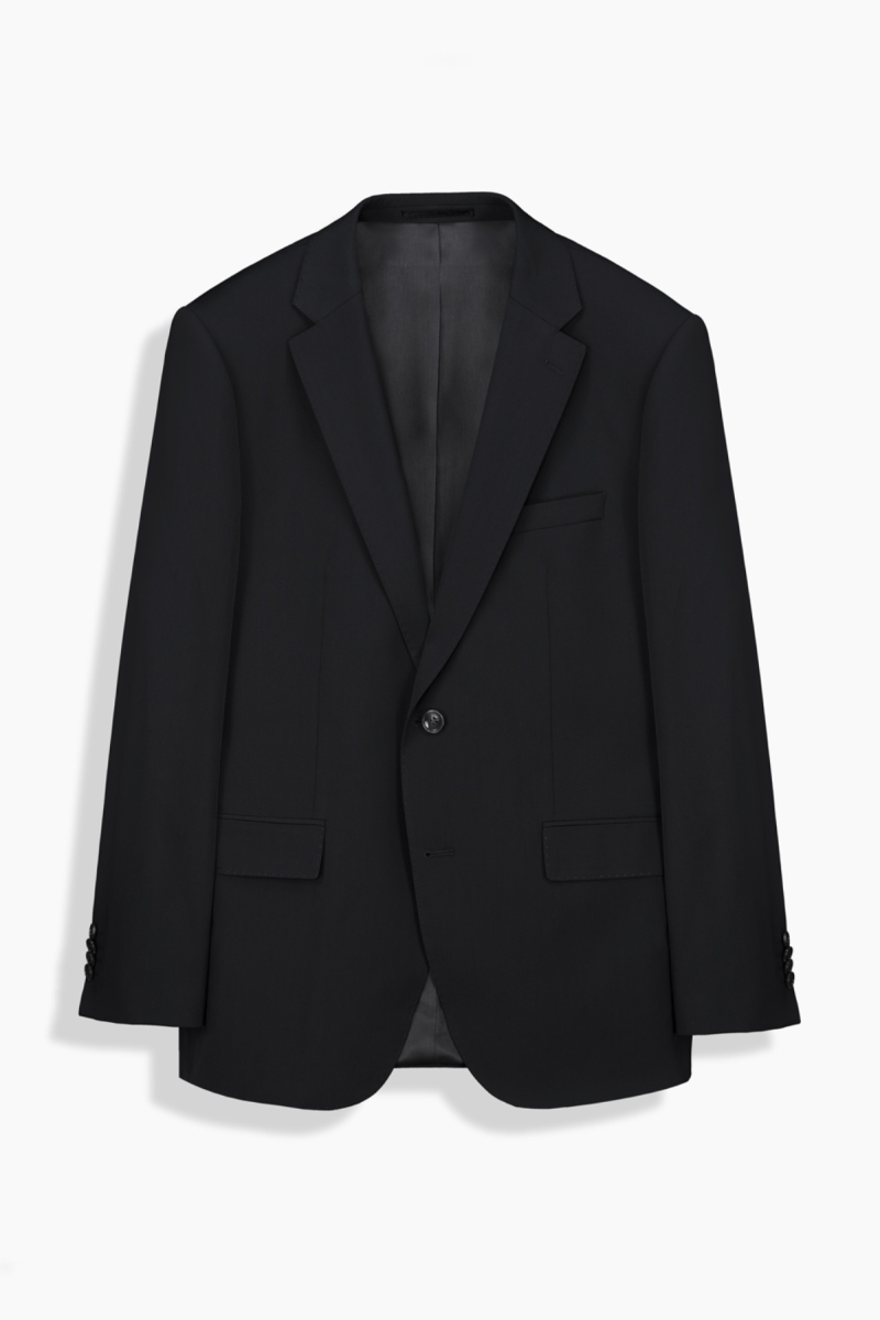 Jam Saxon Siyah Regular Fit Takım Elbise - 2