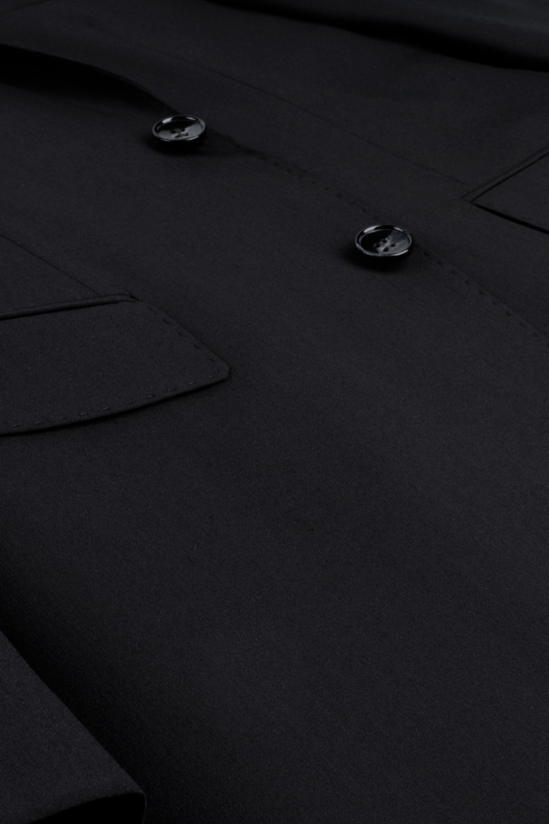 Jam Saxon Siyah Regular Fit Takım Elbise - 7