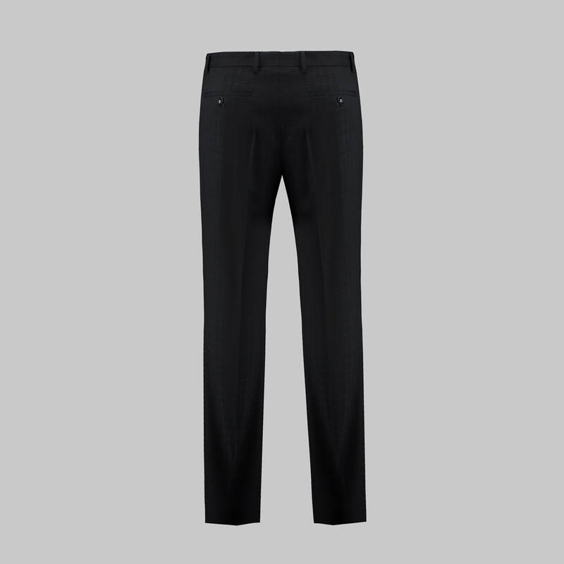 Jam Saxon Regular Fit Klasik Siyah Takım Elbise - 4