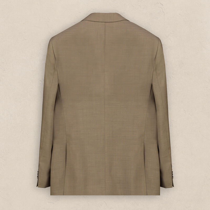 Jam Saxon Regular Fit Klasik Koyu Bej Takım Elbise - SARAR