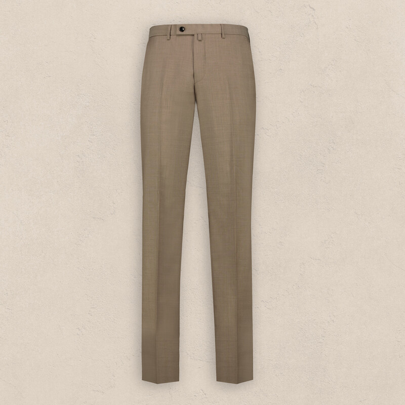 Jam Saxon Regular Fit Klasik Koyu Bej Takım Elbise - SARAR