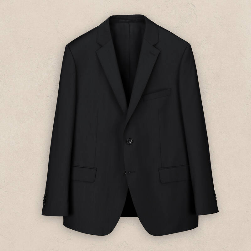 Jam Saxon Regular Fit Klasik Siyah Takım Elbise - 1