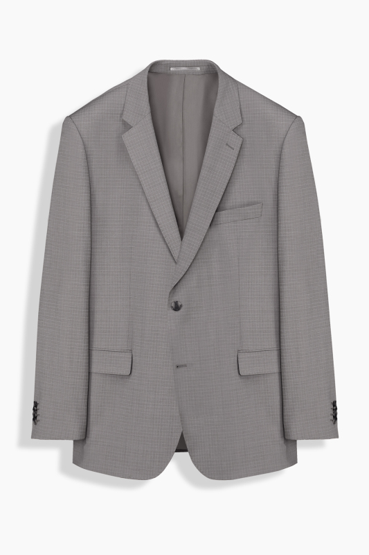 Jam Saxon Regular Fit Gri Takım Elbise Elbise - SARAR