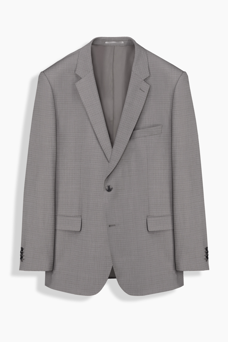 Jam Saxon Regular Fit Gri Takım Elbise Elbise - 2