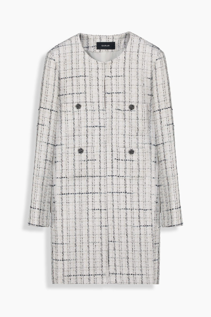 Janes Ekose Beyaz Ceket - 2