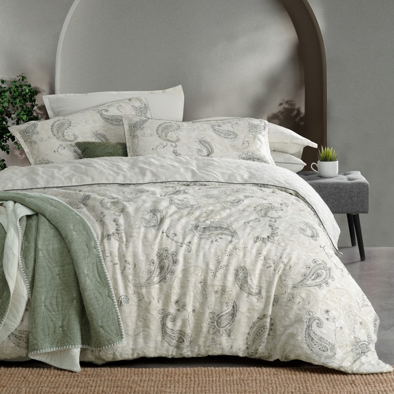 Jianna Nevresim Takımı Çift Kişilik Ekru 