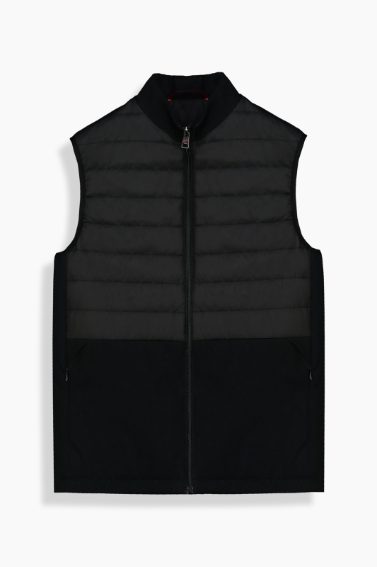 Jorge Pamuklu Siyah Yelek 