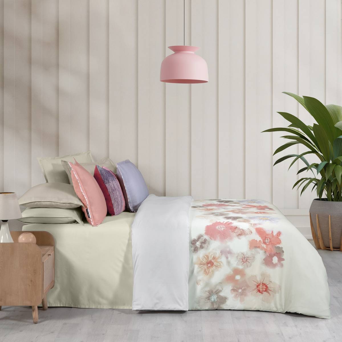 Josiane Saten Nevresim Takımı King Size - 1