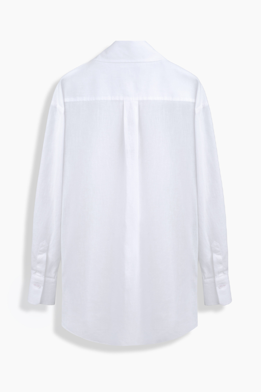 July Kadın Uzun Kol Beyaz Gömlek - SARAR WOMAN
