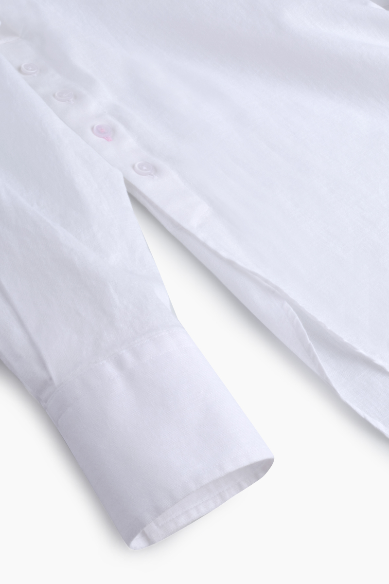 July Kadın Uzun Kol Beyaz Gömlek - 3