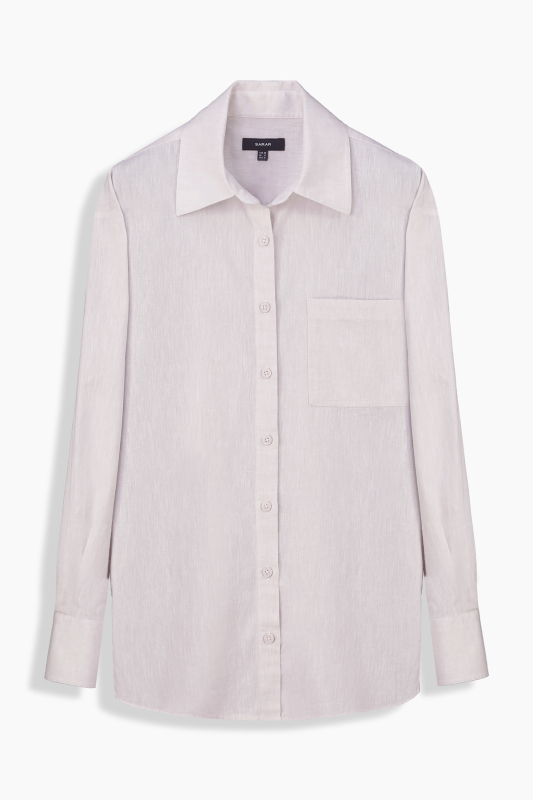 July Taş Rengi Uzun Kol Cepli Gömlek 