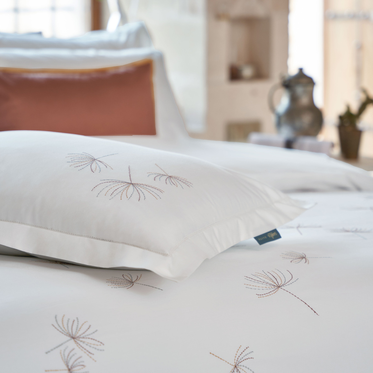 Juventus Saten King Size Beyaz Nevresim Takımı Beyaz - 5