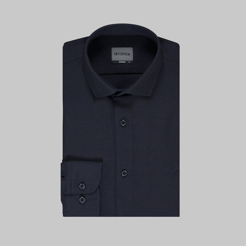 K24 Lacivert Uzun Kol Gömlek - 3