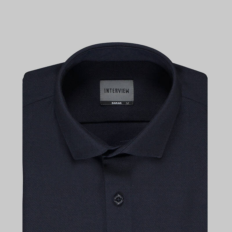 K24 Lacivert Uzun Kol Gömlek - 4