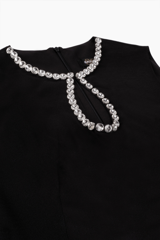 Kadın Siyah Elbise - SARAR WOMAN