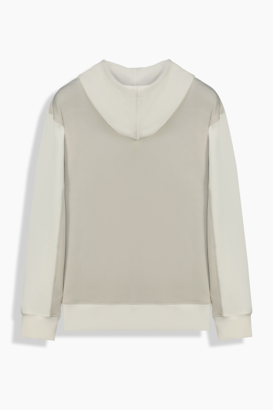 Kapüşonlu Erkek Bej Sweatshirt - INTERVIEW