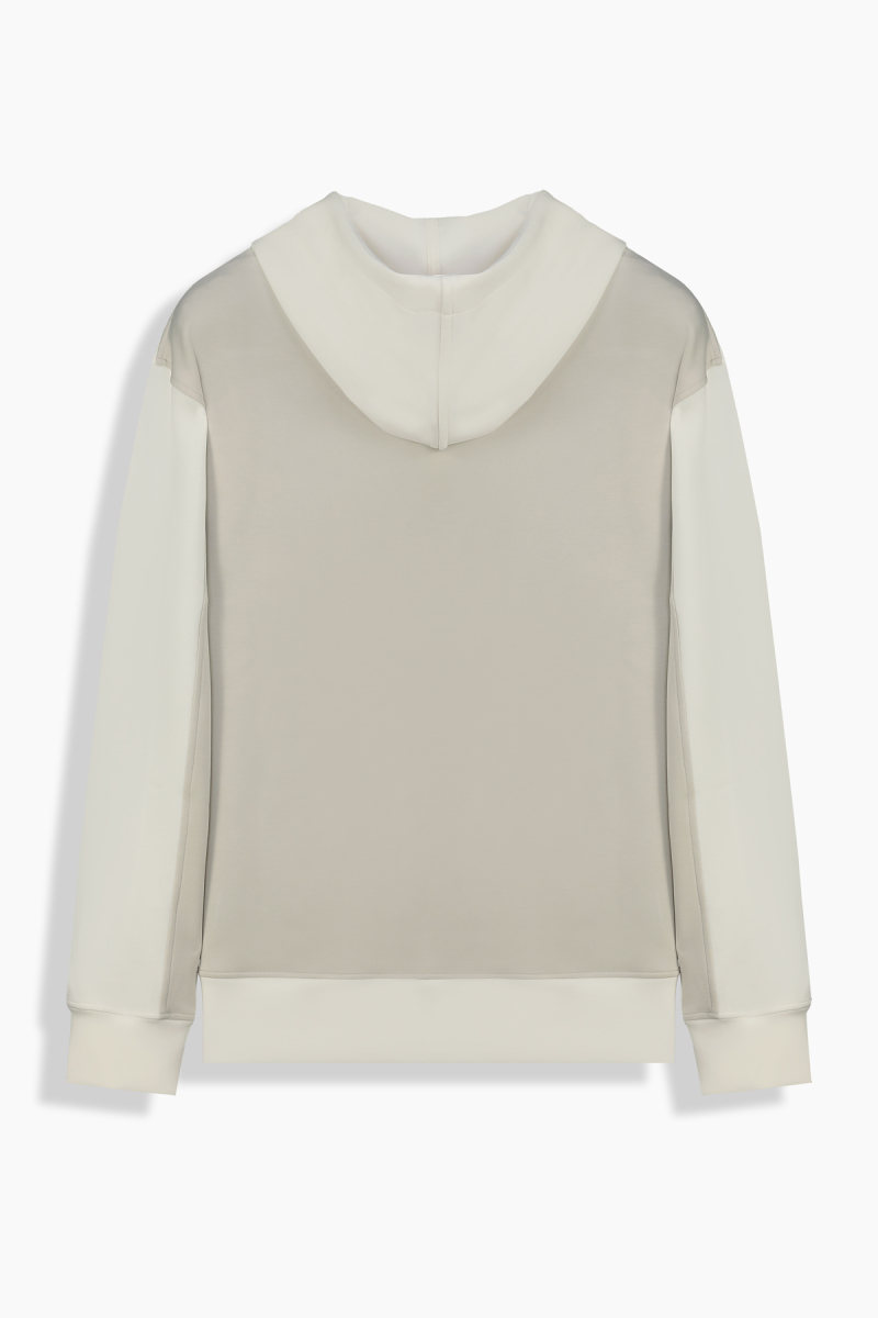 Kapüşonlu Erkek Bej Sweatshirt - 2