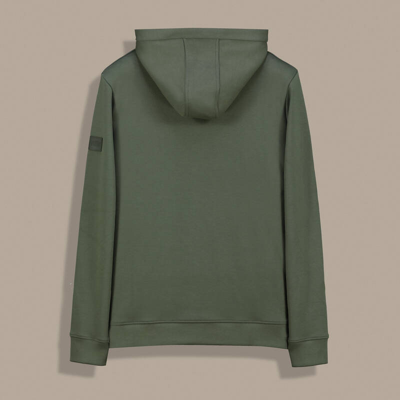 Kapüşonlu Haki Spor Sweatshirt - 2
