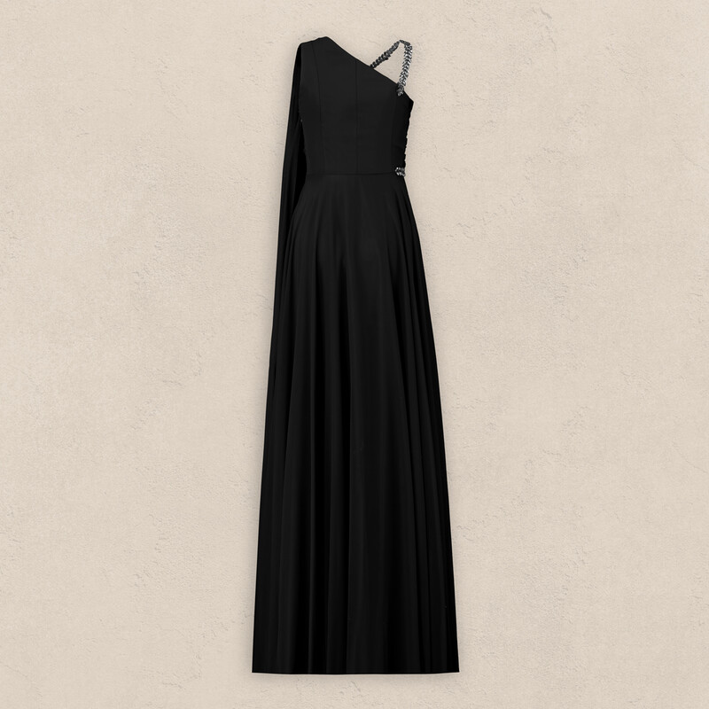 Kathleen Siyah Abiye Elbise - SARAR WOMAN