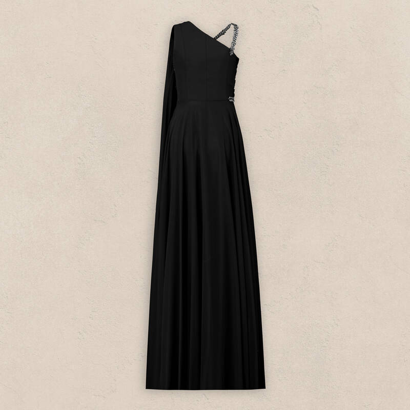 Kathleen Siyah Abiye Elbise - 2