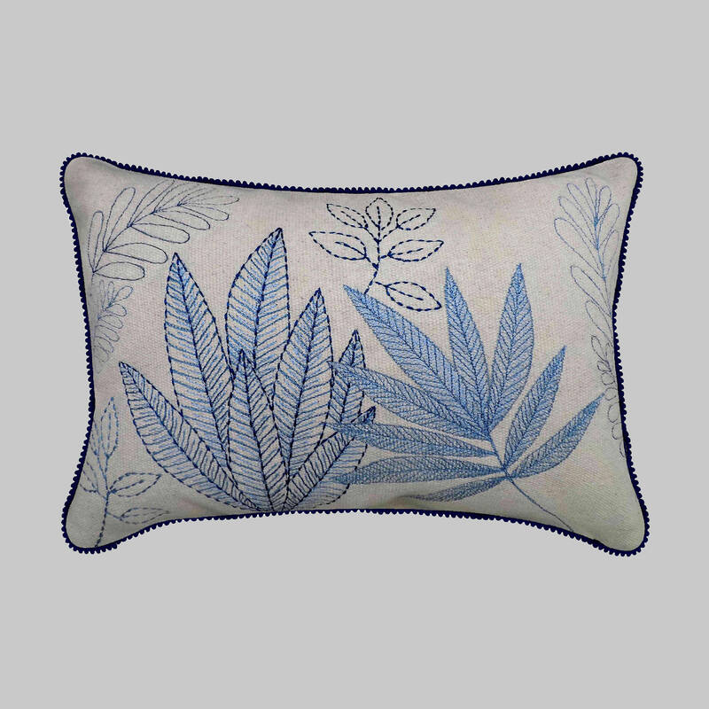 Kelly Kırlent Mavi - 1