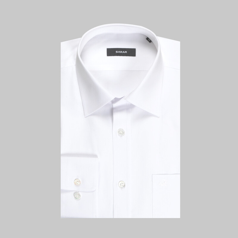Kent Klasik Beyaz Gömlek - SARAR
