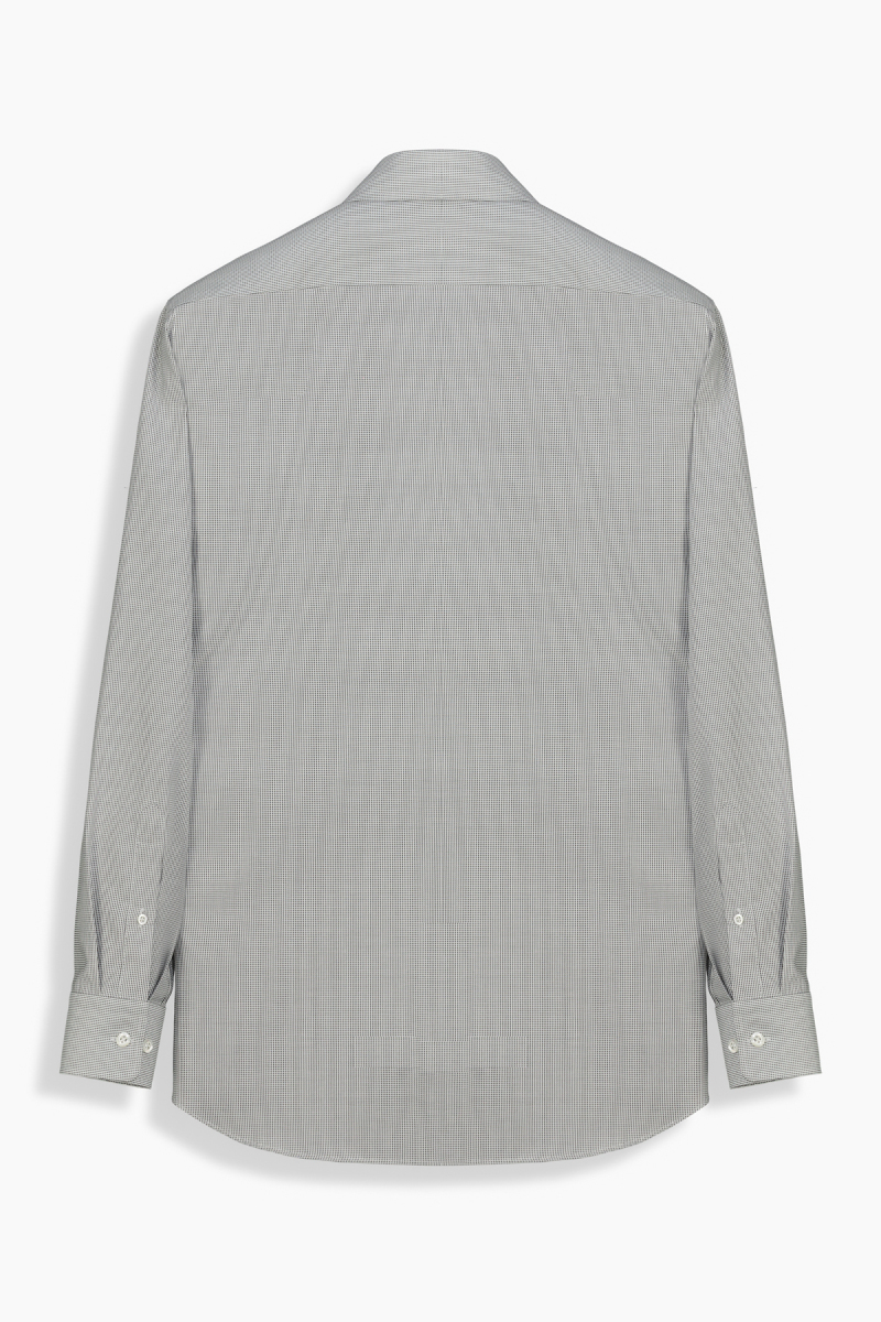 Kent Pitikare Pamuklu Siyah Gömlek - 2