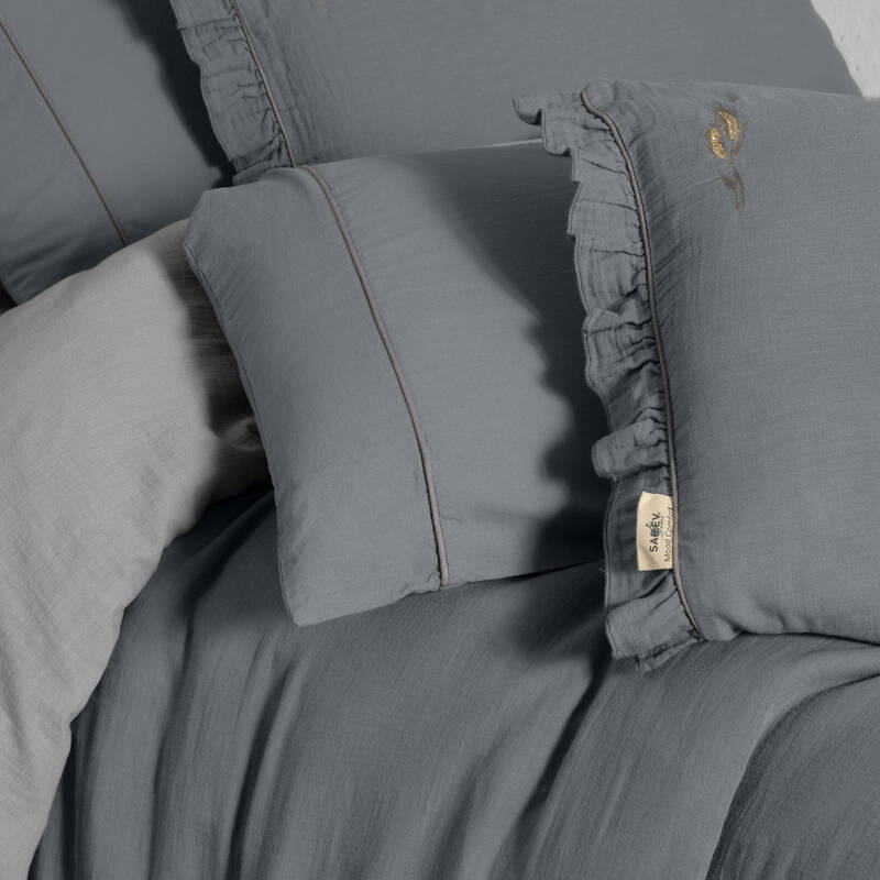 Kenyon Nevresim Takımı Çift Kişilik Gri - 3