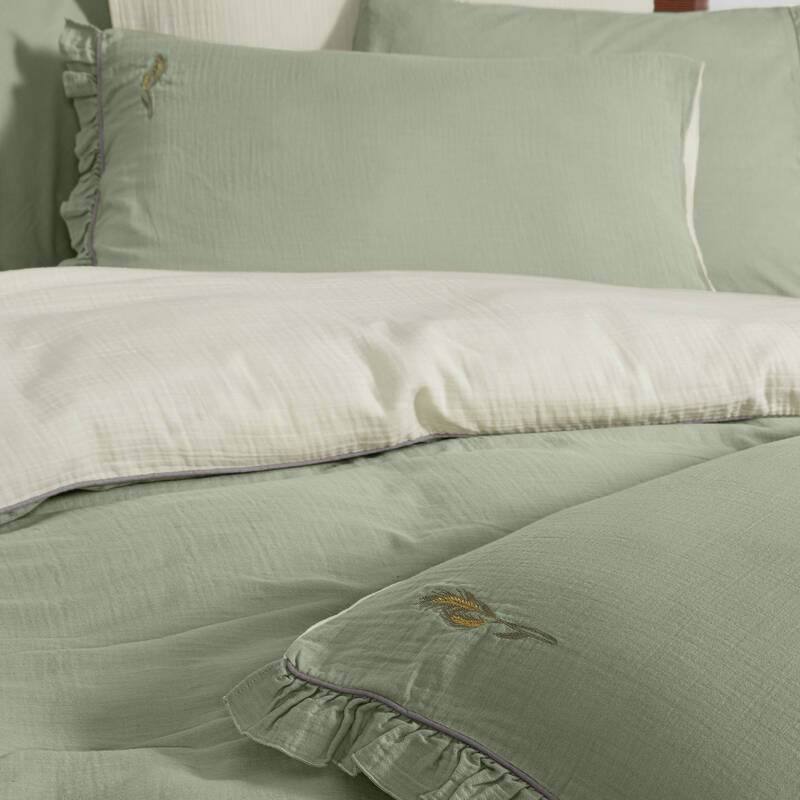 Kenyon Nevresim Takımı Çift Kişilik Yeşil - 2