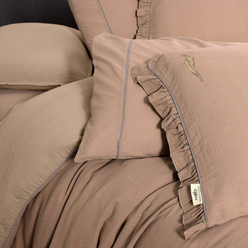 Kenyon Nevresim Takımı Çift Kişilik Bej - 3