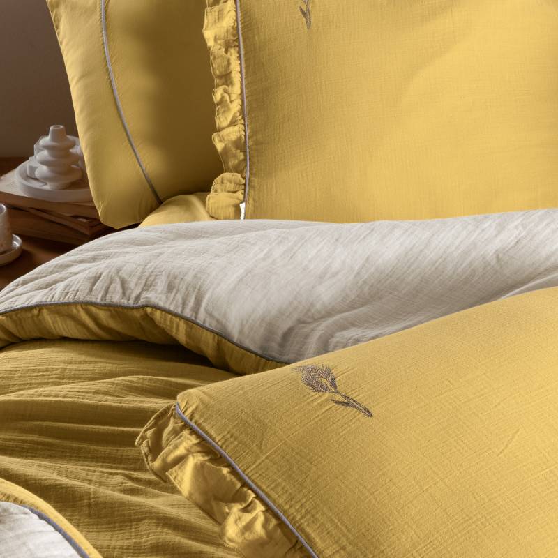 Kenyon Nevresim Takımı Çift Kişilik Sarı - 3