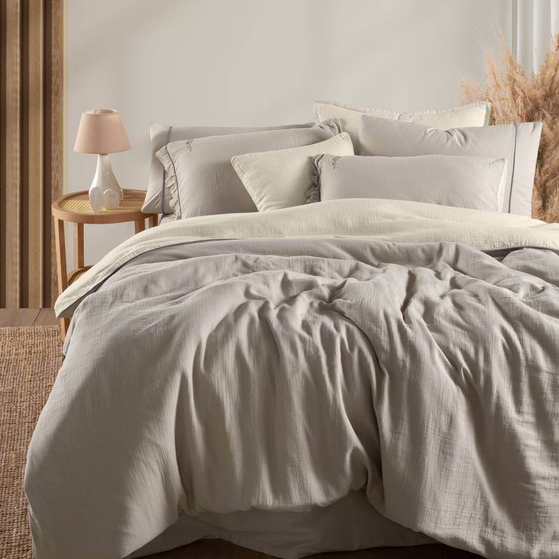 Kenyon Nevresim Takımı Tek Kişilik Ekru - 2