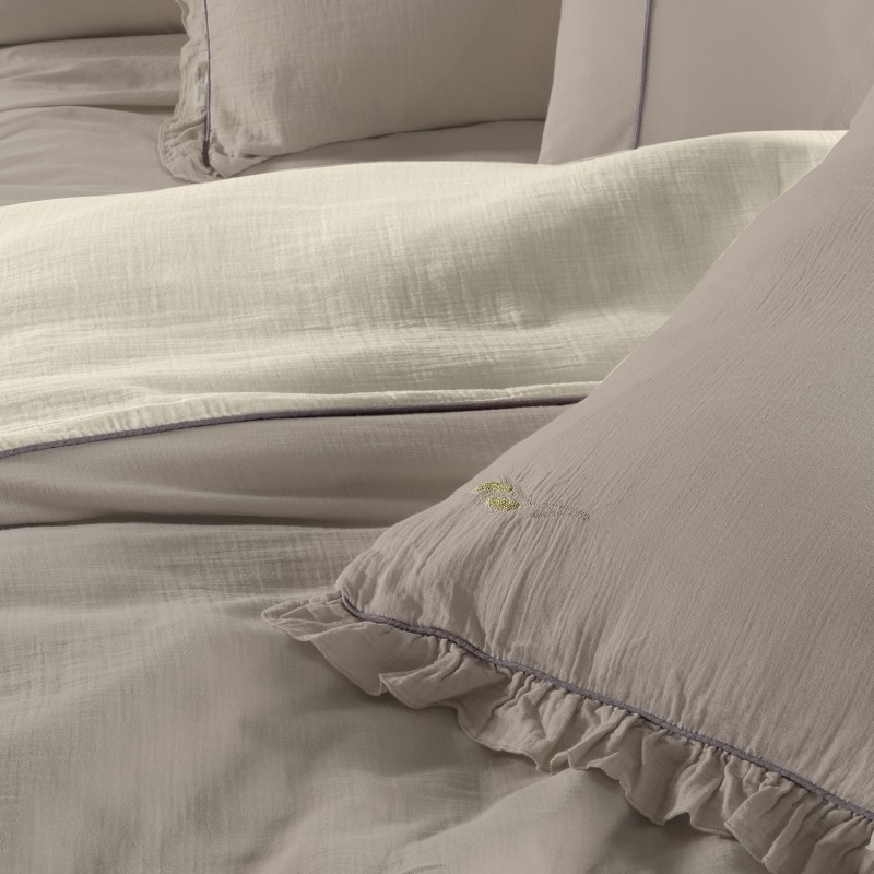 Kenyon Nevresim Takımı Çift Kişilik Ekru - SAREV