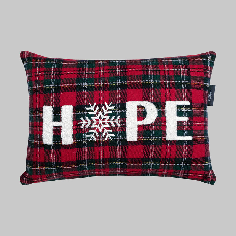 Kiara Kırmızı Kırlent 30X45 