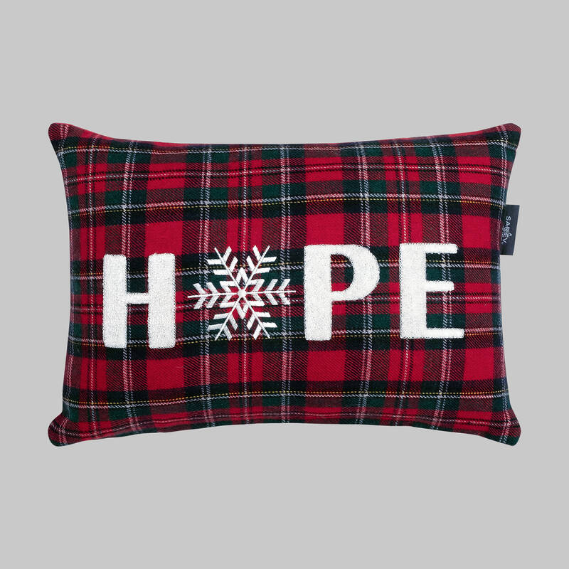 Kiara Kırmızı Kırlent 30X45 - 1