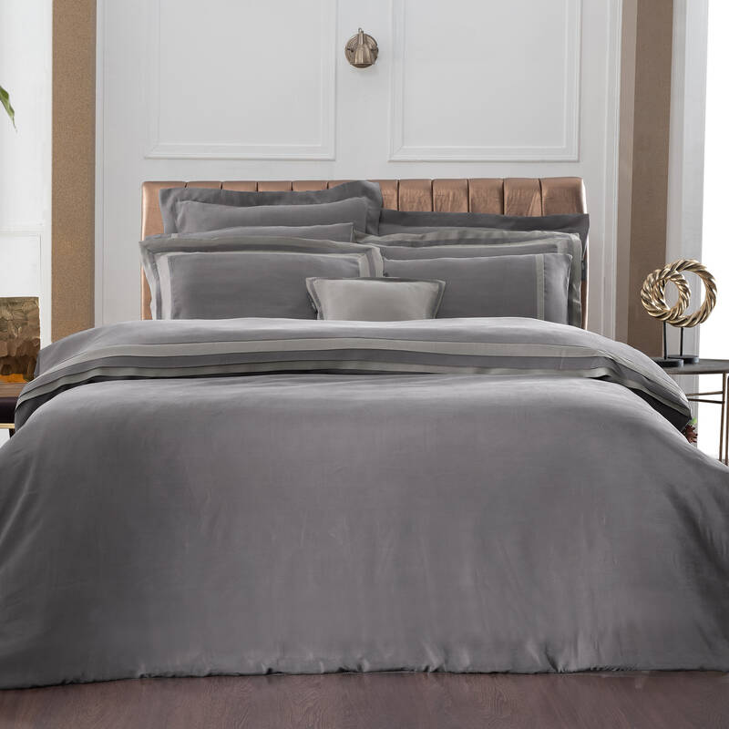 Kimera Cupro Çift Kişilik Nevresim Takımı Lila - 2