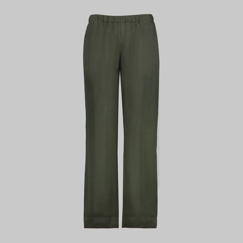 Kimera Cupro Pijama Altı Yeşil - 1