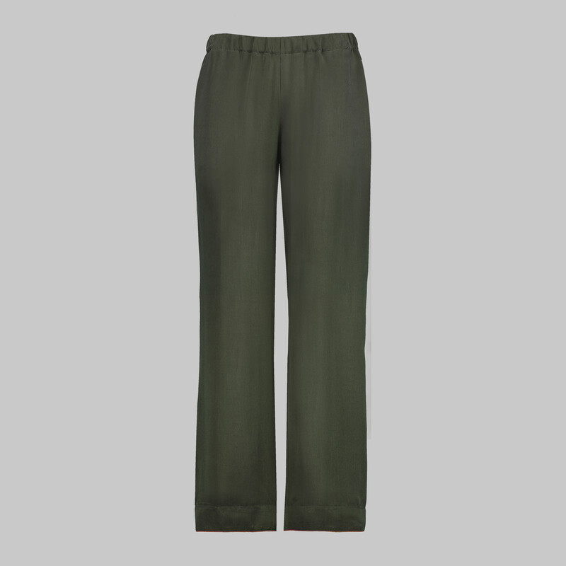 Kimera Cupro Pijama Altı Yeşil - SAREV