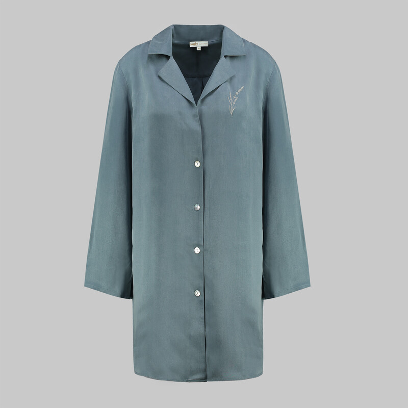 Kimera Cupro Sabahlık Mavi 