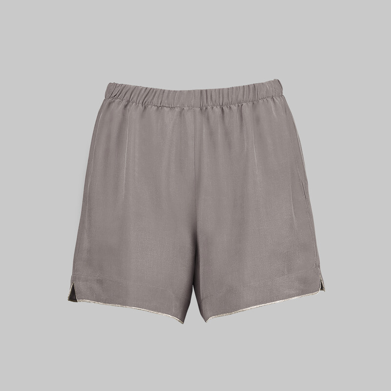 Kimera Cupro Şort Lila 