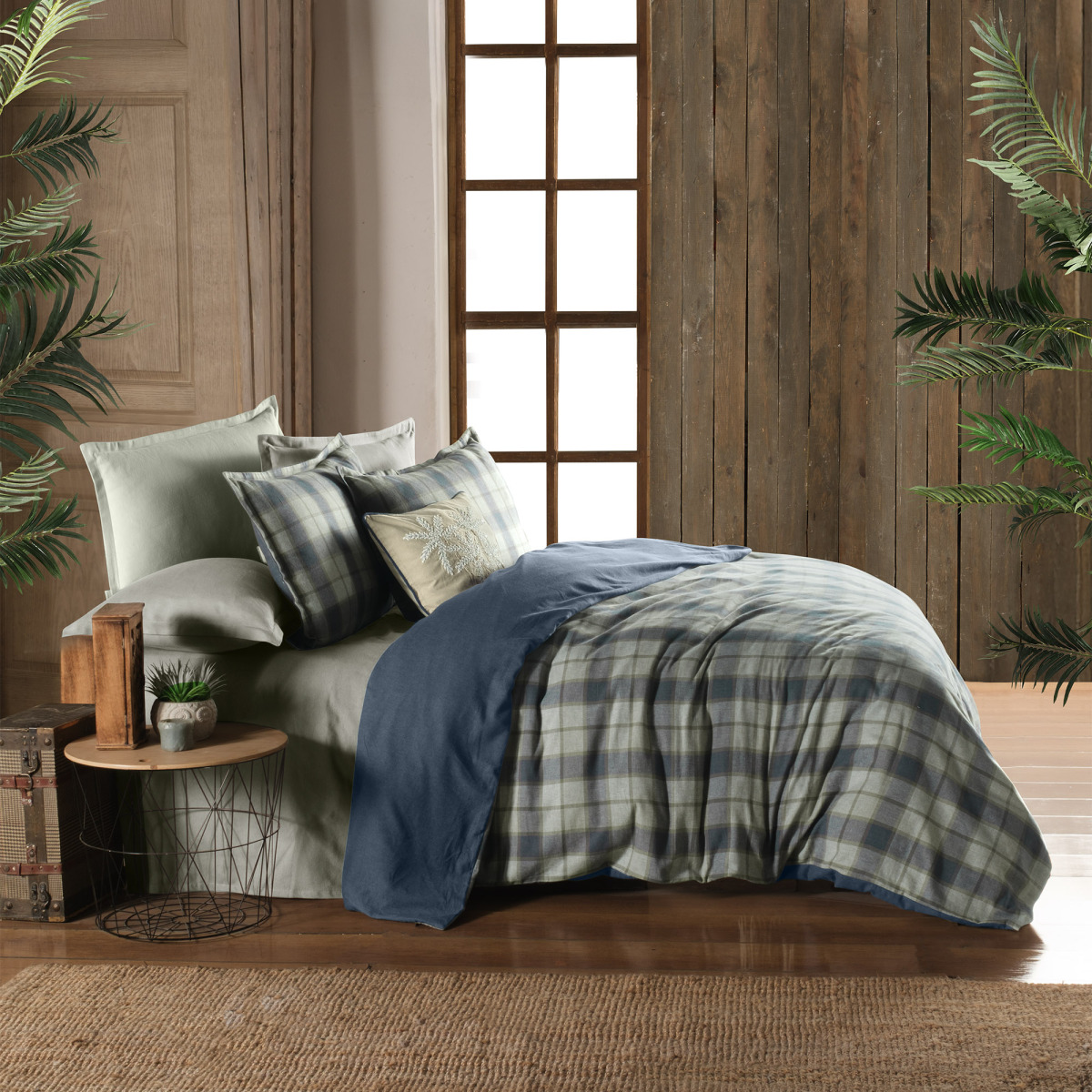 Kinross Flanel Nevresim Takımı King Size - 2