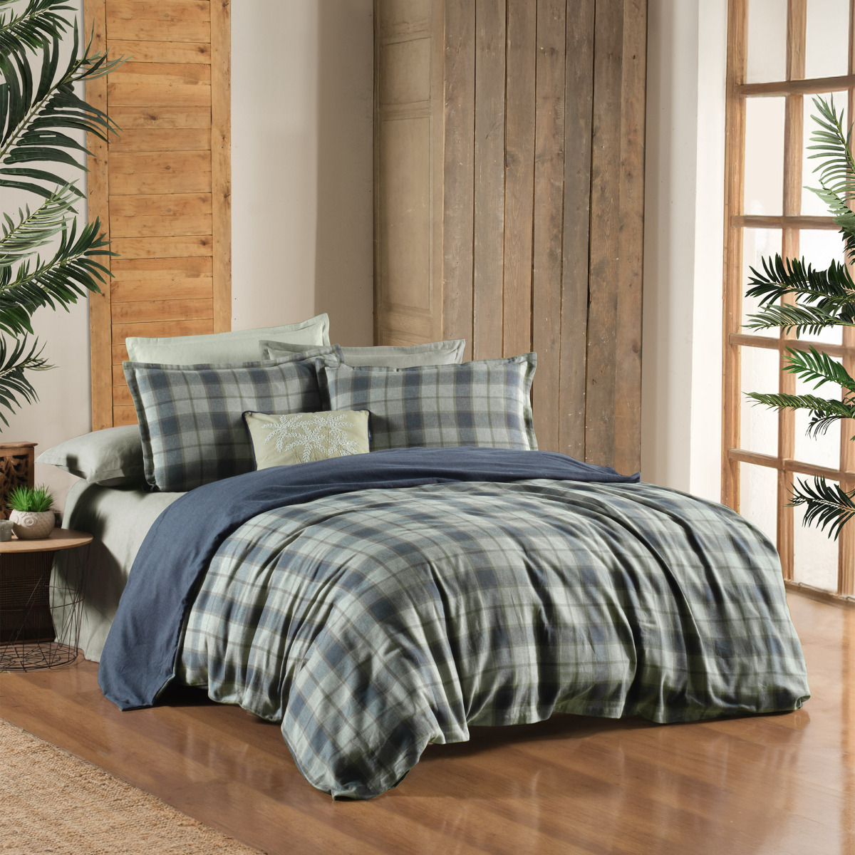 Kinross Flanel Nevresim Takımı King Size - 4