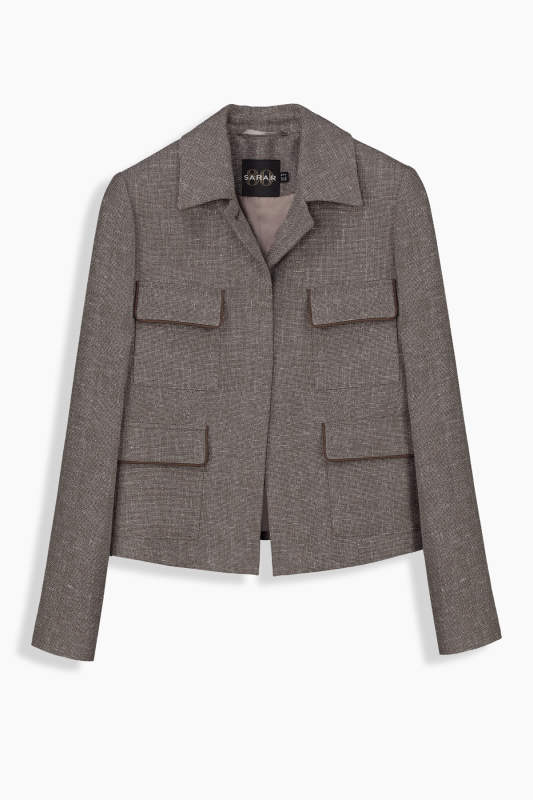 Kishasa Kahverengi Ceket - SARAR WOMAN