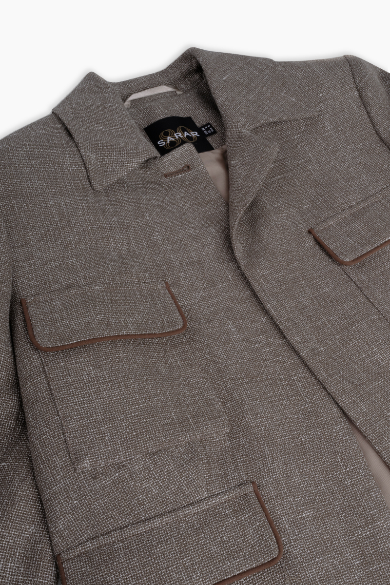 Kishasa Kahverengi Ceket - 4