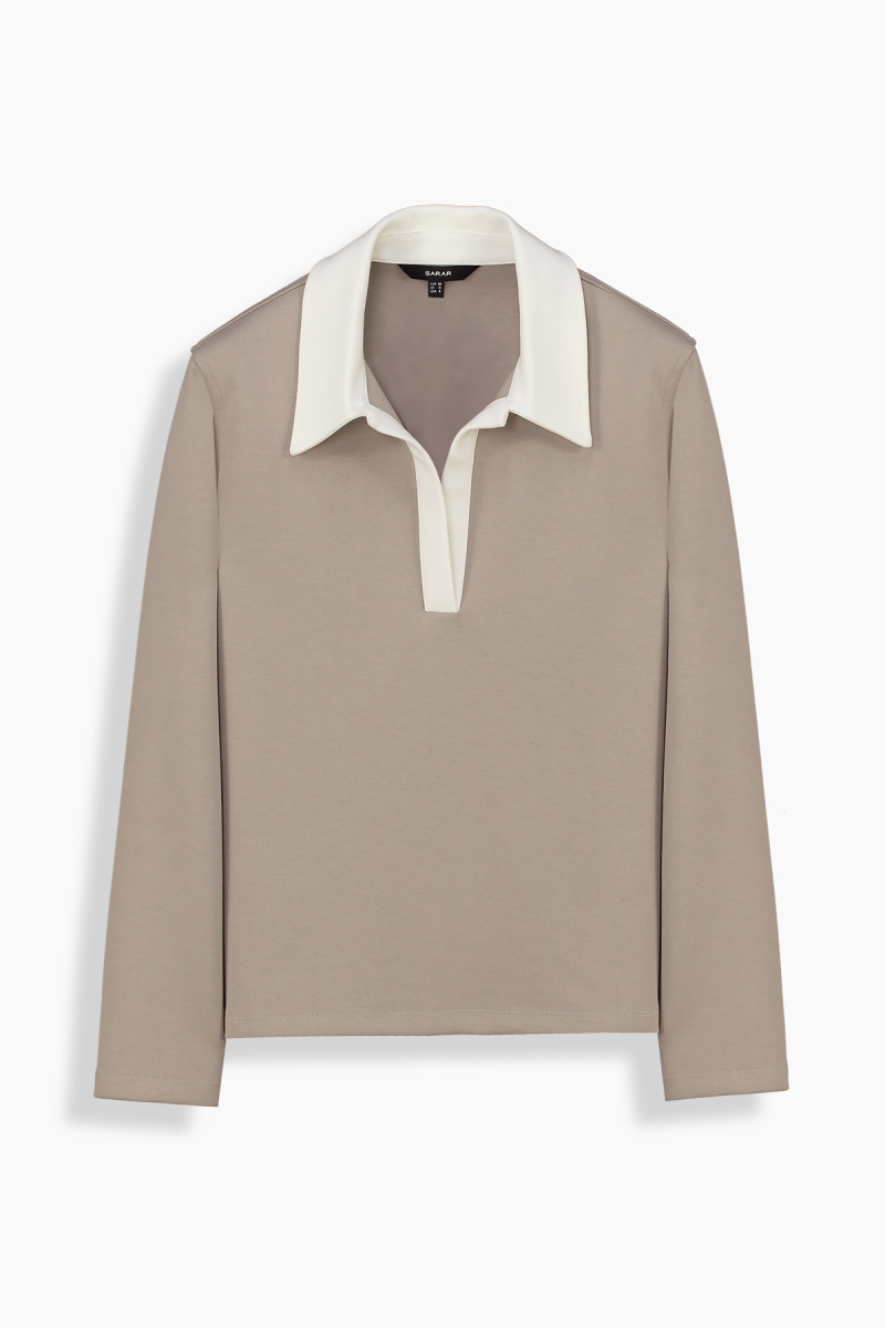 Kora Bej Sweatshirt - 1