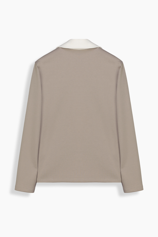 Kora Bej Sweatshirt - SARAR WOMAN