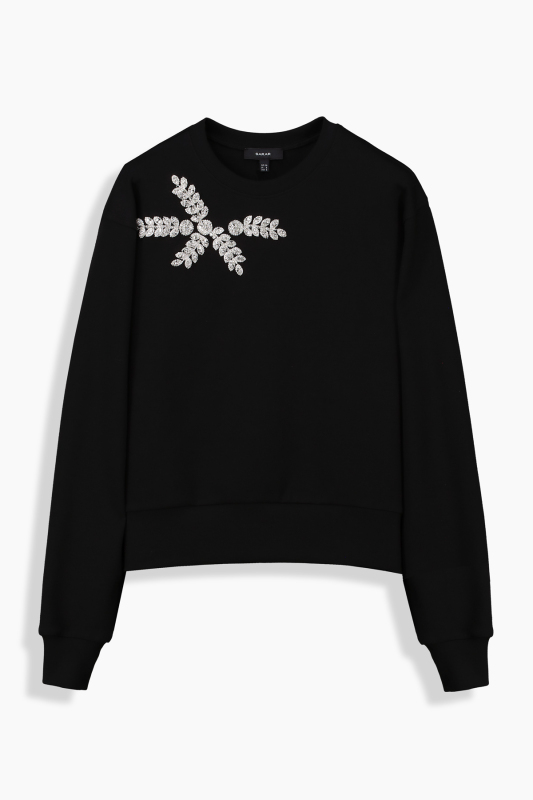 Kozimo Siyah Sweatshirt - SARAR WOMAN
